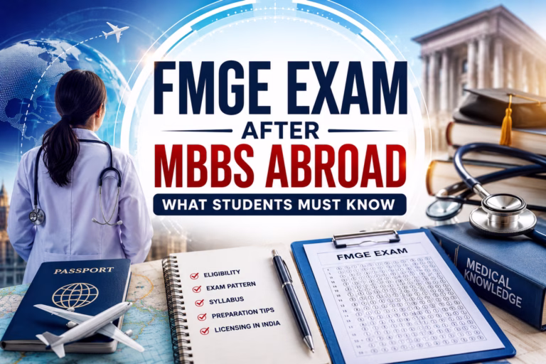 FMGE Exam After MBBS Abroad – What Students Must Know in 2026