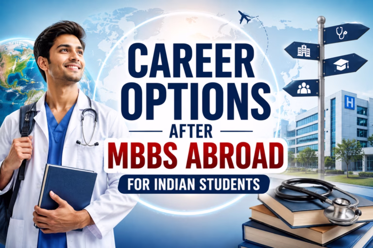 Career Options After MBBS Abroad for Indian Students