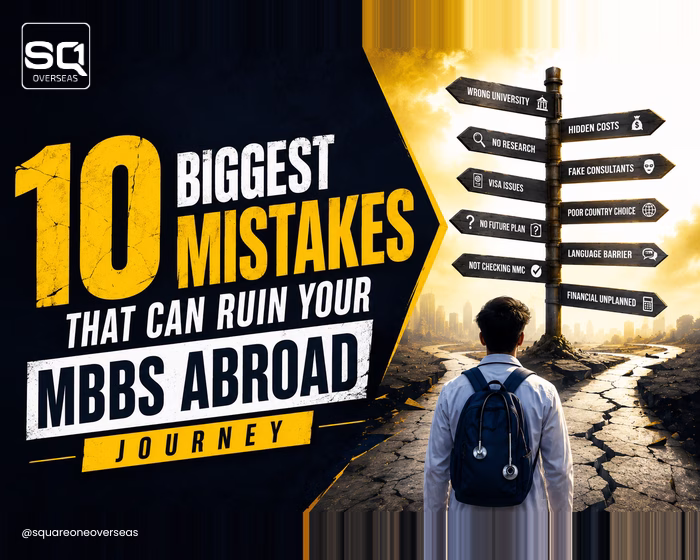 10 Biggest Mistakes That Can Ruin Your MBBS Abroad Journey