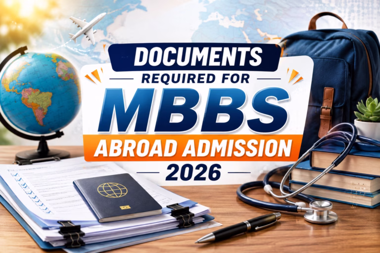 Documents Required for MBBS Abroad Admission 2026: The Complete Checklist