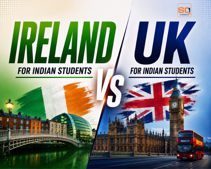Ireland vs UK for Indian Students in 2026: Which Country Is Better?