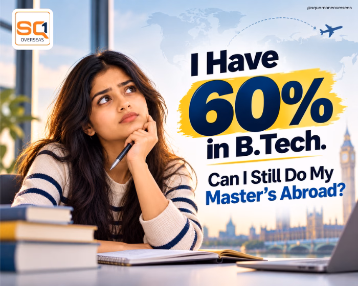 I Have 60% in B.Tech. Can I Still Do My Master’s Abroad?